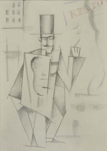ROGER DE LA FRESNAYE Levolution de homme cubiste.